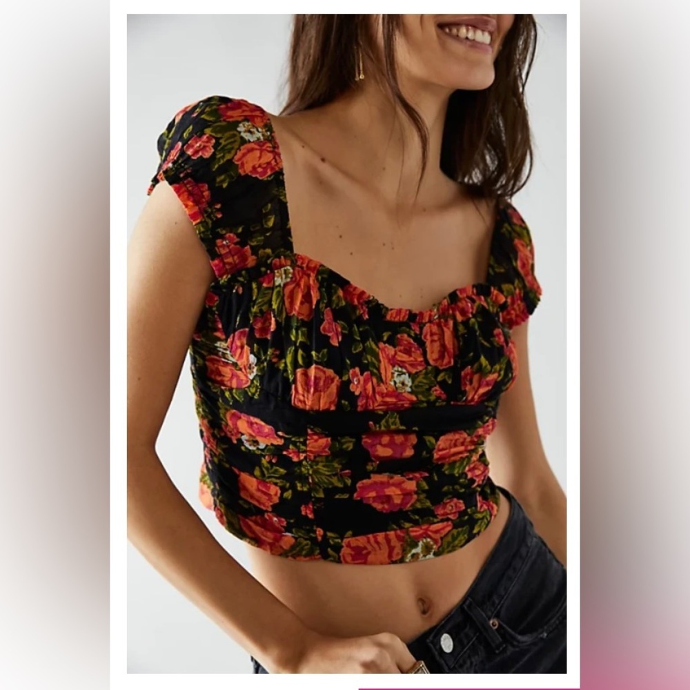 Free People Little Bloom Corset
